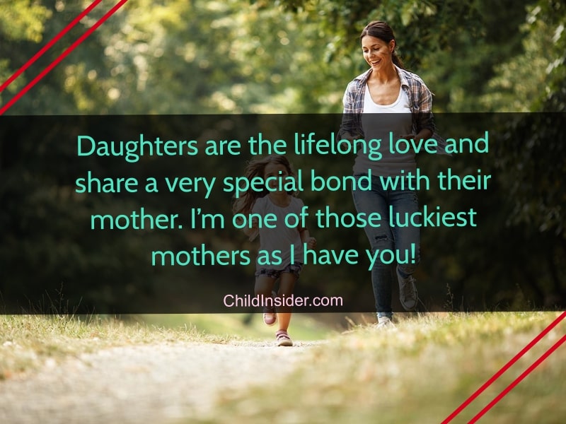 short quotes for daughter from mother