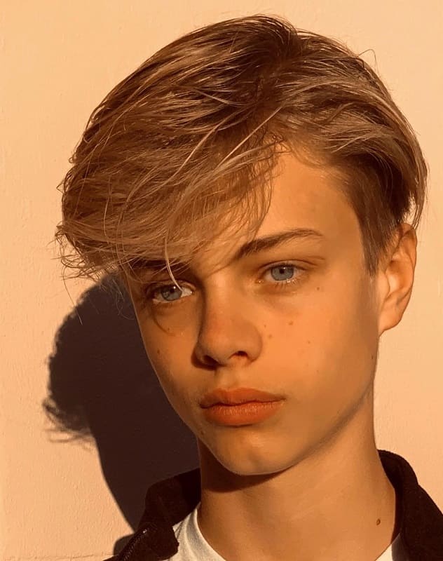 20 Latest Thick Blonde Haircuts for Teenage Boys – Child Insider