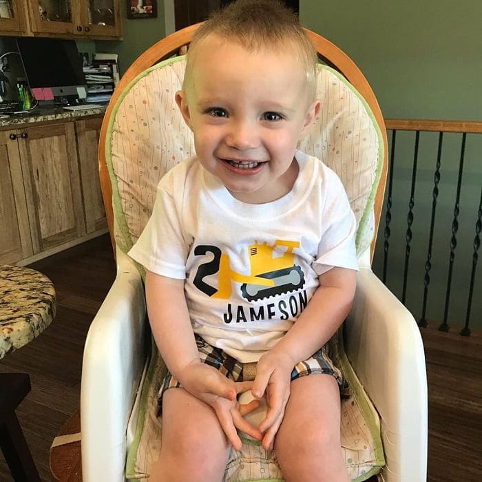 very short haircuts for 2 year old boy