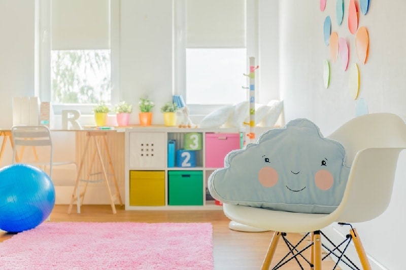 cute and funky baby girl nursery room ideas