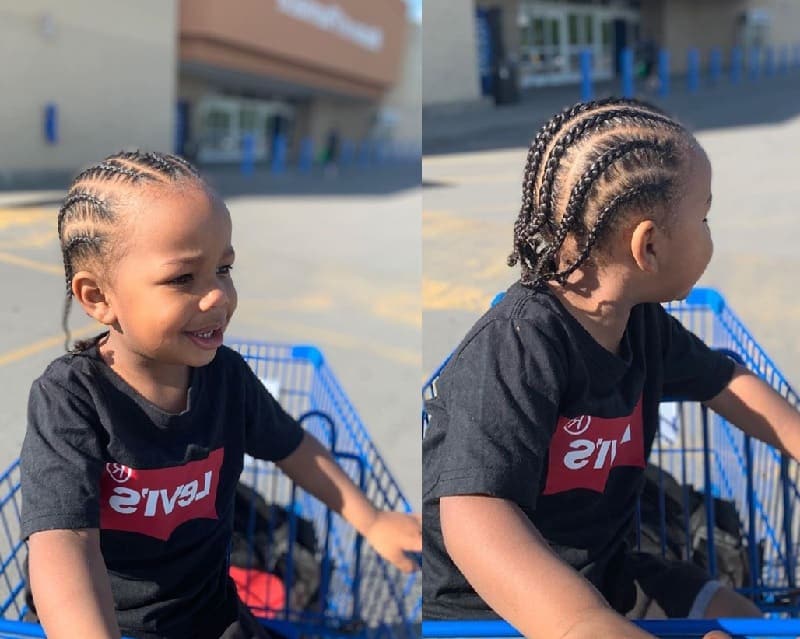 black baby boy hair