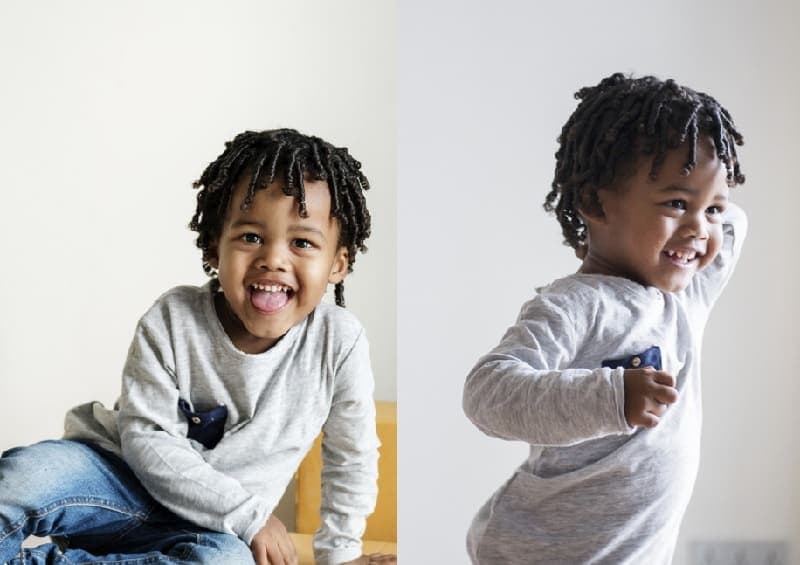 20 Cute And Unique Hairstyles For Black Baby Boys 2020