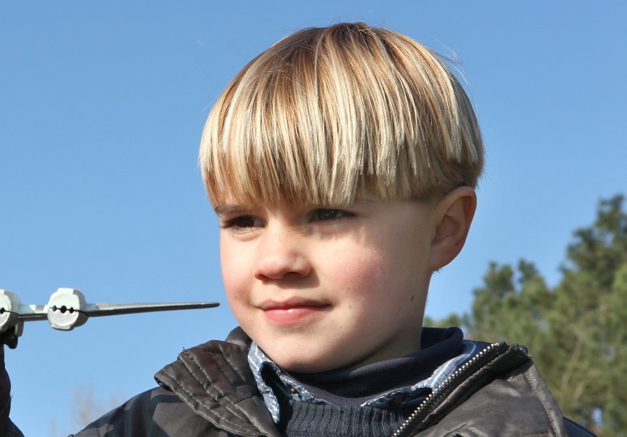 Bowl Haircut Boy