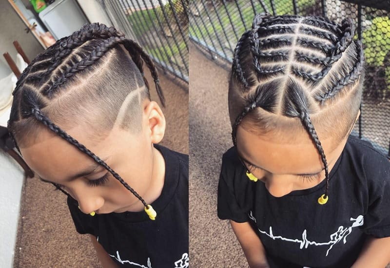 25 Appealing Braids for Boys to Copy Now – Child Insider