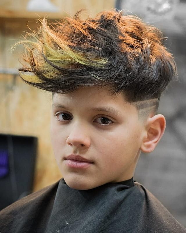 Fade Haircut For Kids Boys