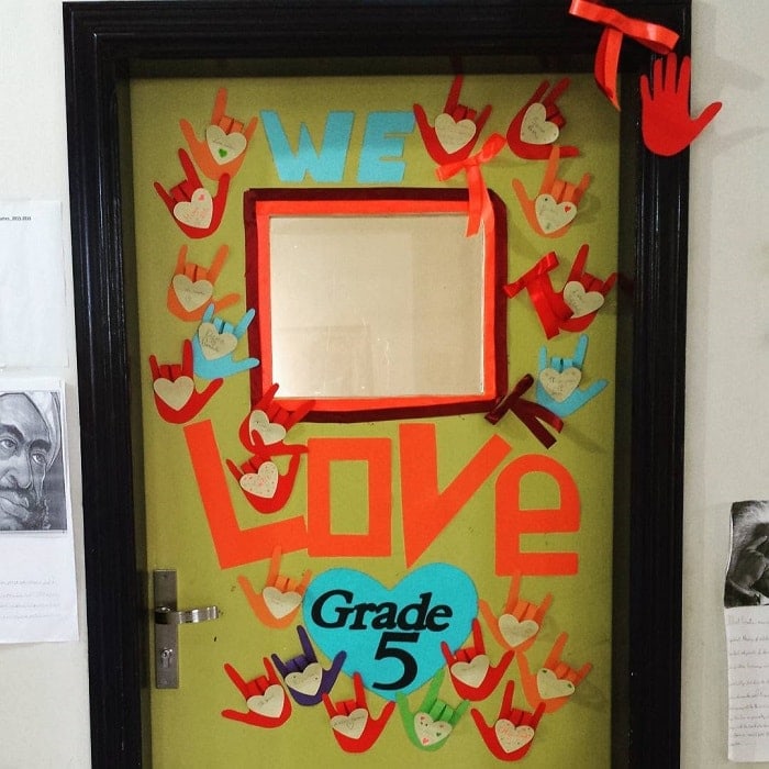 door decoration for school