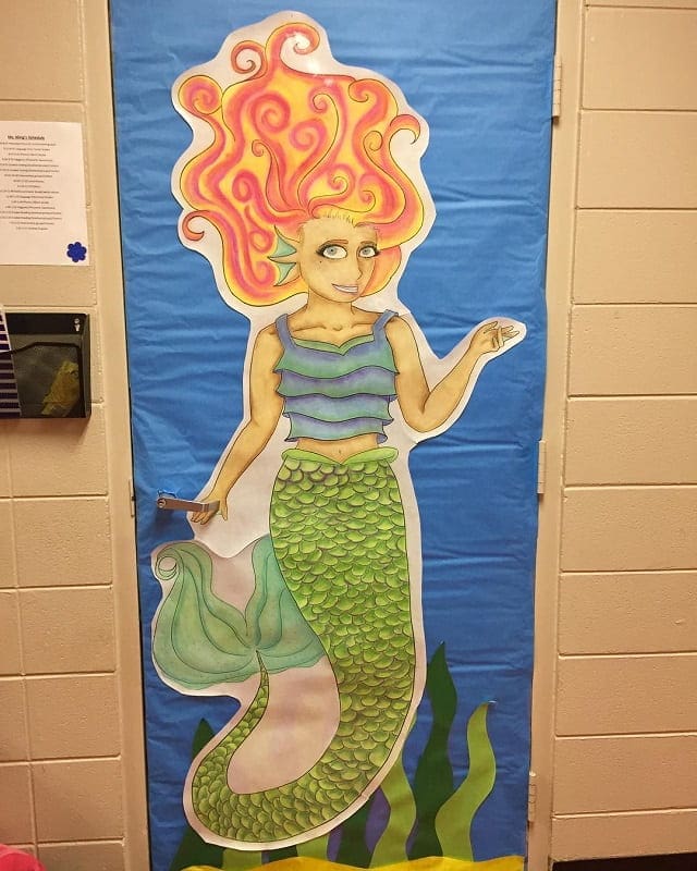 school door decoration