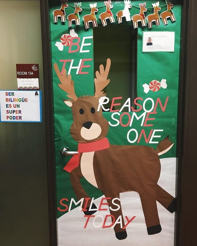 School Winter Door Decorations