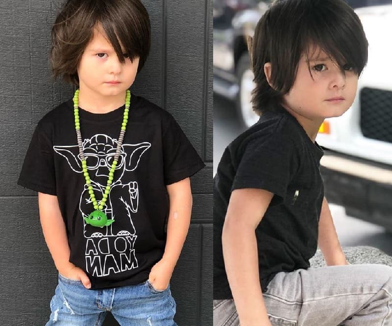 25 Buoyant Hairstyles for Little Boys with Long Hair  Child Insider