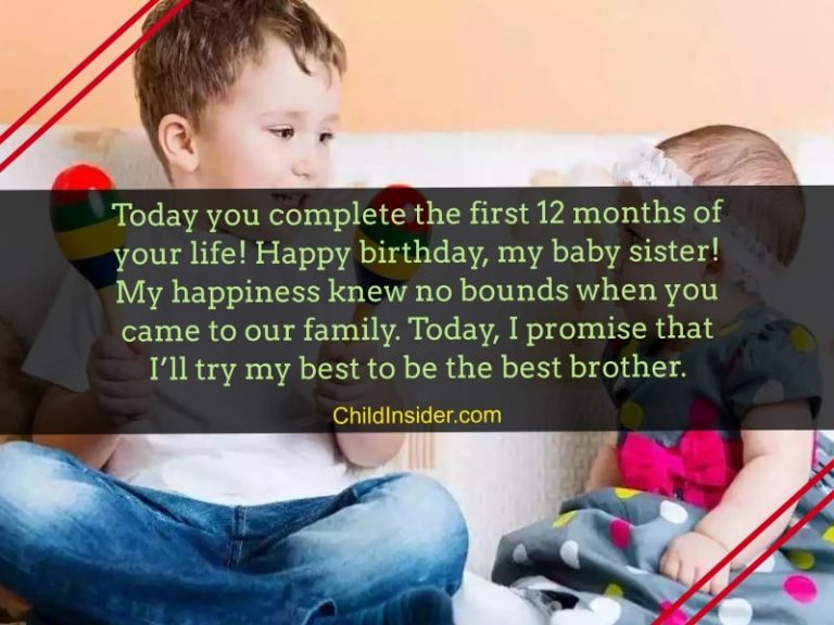 20 of The Best Happy Birthday Quotes for Baby Sister