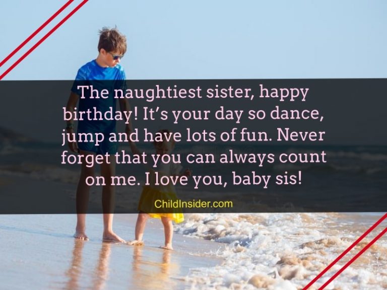 20 of The Best Happy Birthday Quotes for Baby Sister