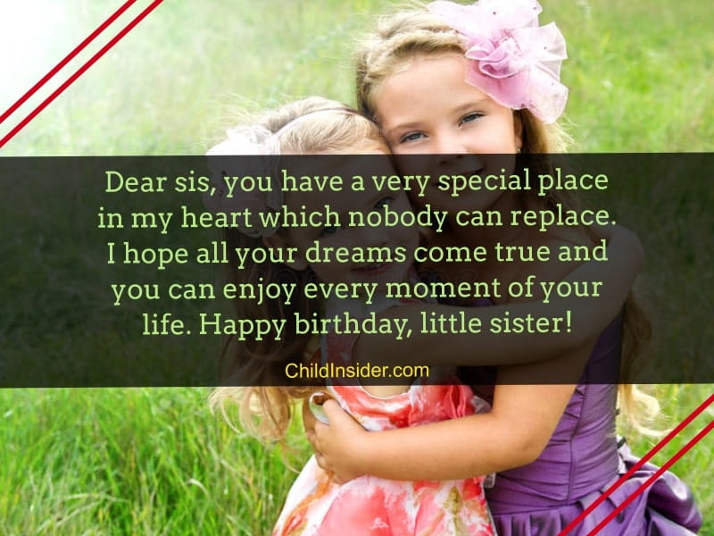 25 Tender Birthday Messages For Younger Sister