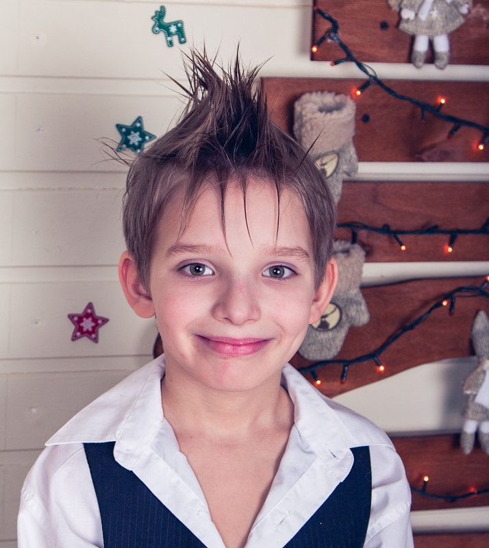 kids punk mohawk