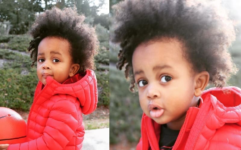 curly hairstyles for black little boys