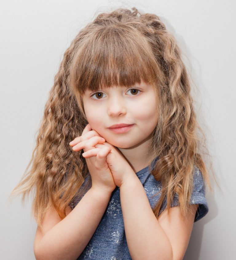 25 Little Girl Hairstyles with Bangs to Capture Your Heart