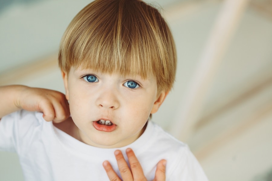 thick bowl cut for boys