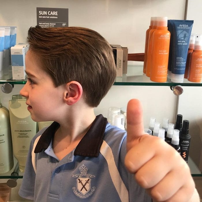 comb over quiff haircuts for 7 year old boy