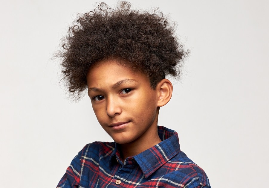 Afro Hairstyle For 13 Year Old Boy 