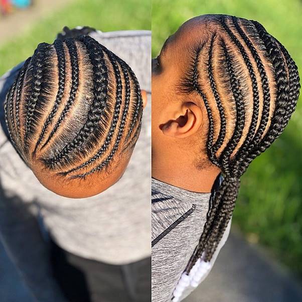 pattern braided hairstyles for black boys