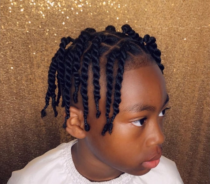 5 Coolest Twist Hairstyles for Black Boys (2020) - Child ...