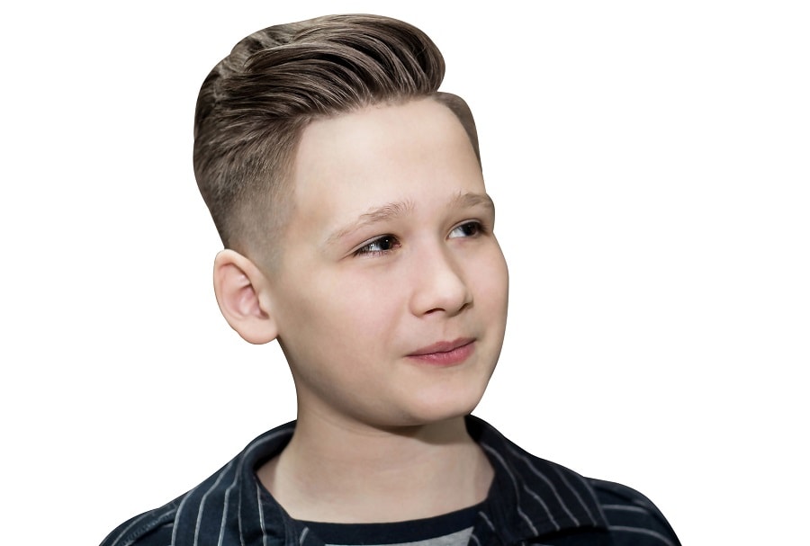 fade haircut for 13 year old boy