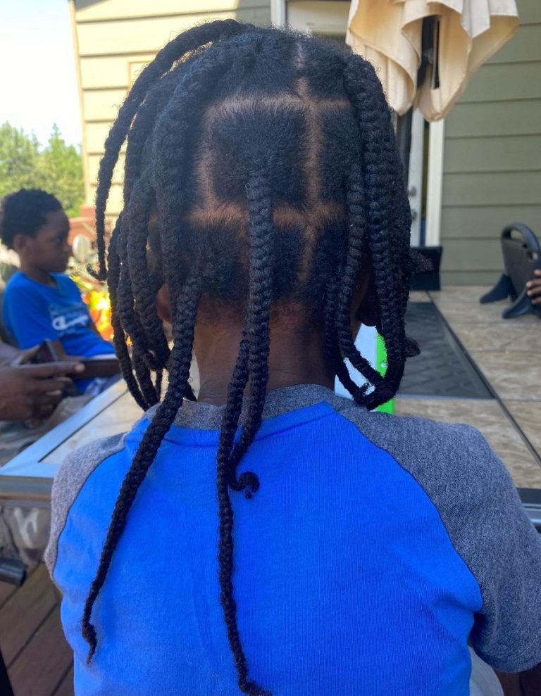 The 20 Latest Black Boy Braids Styles in 2024 Child Insider