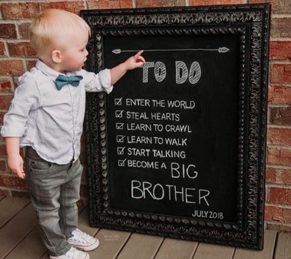 Download 25 Fun Ideas To Make Second Baby Announcement Child Insider