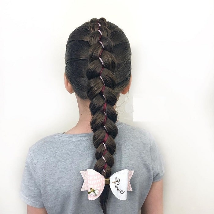 long braided mohawk for kids