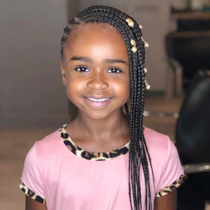 small lemonade braids for kids